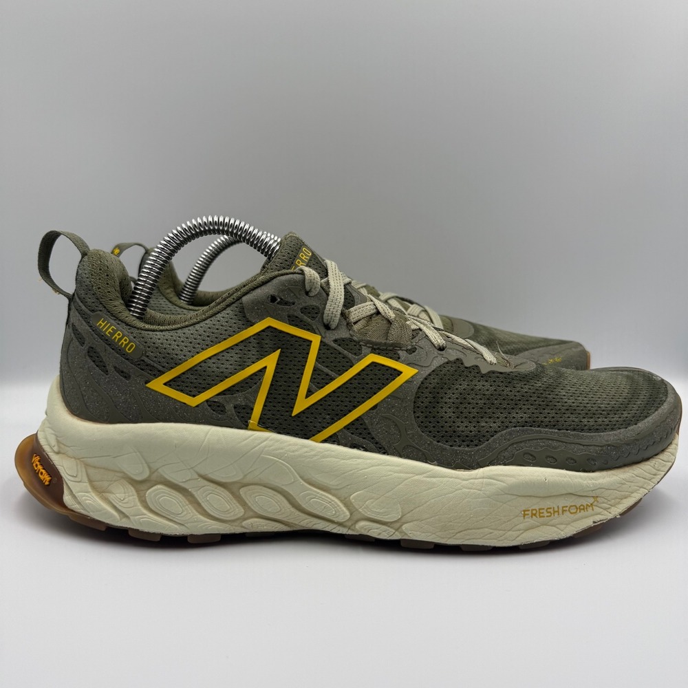 New Balance Fresh Foam X Hierro v8 Green Men's Size 10 Trail Running Shoes